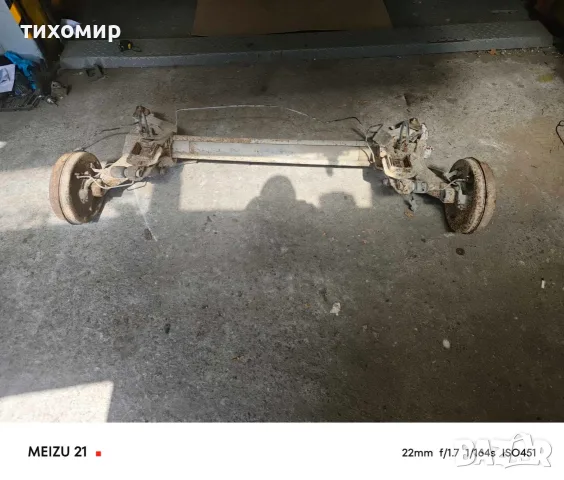 Продавам заден мост за Партнер/Берлинго, снимка 3 - Части - 55889007