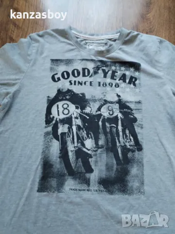 Goodyear Men's T-Shirt - страхотна мъжка тениска XL, снимка 5 - Тениски - 49588891