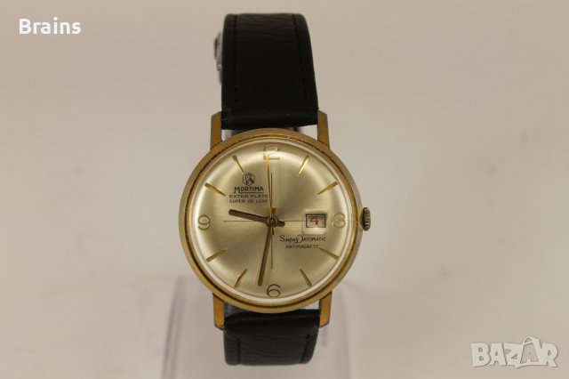 1960's Френски Часовник MORTIMA Super De Luxe Superdatomatic, снимка 2 - Антикварни и старинни предмети - 42006791