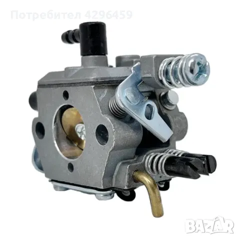 Карбуратор за бензинова резачка за дърва, с подкачваща помпа за гориво (U02093), снимка 4 - Градинска техника - 47932057