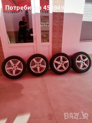 Джанти + Зимни гуми 16ки, снимка 1