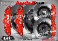 RS4 Audi RS 4 надписи за капаци на спирачни апарати стикери лепенки фолио, снимка 5