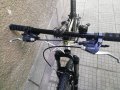 Алуминиев велосипед колело 26 цола 21 скорости палцови команди преден амортисьор аиро капли внос , снимка 15