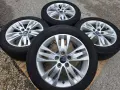 Лети джанти 16ки 5х108 Ford + летни гуми 205/55/16, снимка 1