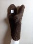 Ръчно плетени мъжки чорапи от вълна, размер 38, снимка 2