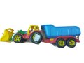 Играчка Трактор със завиващо ремарке и фадрома, снимка 1 - Коли, камиони, мотори, писти - 41161623