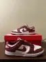 Оригинални Nike Dunk Low – бяло / бордо 43/27.5см, снимка 2