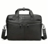 Мъжка елегантна офис чанта за лаптоп 15”/Бизнес куфарче от естест. кожа!, снимка 5