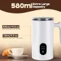 Електрическа машина за пяна и затопляне на мляко 4в1, 430 мл, 400 W, снимка 4