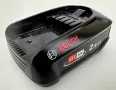BOSCH PBA 18V 2.5Ah W-B - Акумулаторна литиево-йонна батерия 2023г., снимка 1