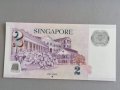 Банкнота - Сингапур - 2 долара UNC | 2006 - 2022г., снимка 2