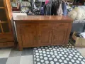 комплект дървена витрина и бюфет, снимка 4