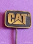 Две стари значки Ресторанти и спални вагони / Катерпилар за КОЛЕКЦИЯ 51661, снимка 6