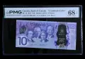 CANADA 🇨🇦 $ 10 DOLLARS 2018 COMMEMORATIVE. PMG 68, снимка 1