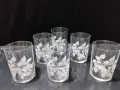 стъклени чаши за стакани подстакани , снимка 3