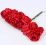 Хартиени розички - клонка - различни цветове, снимка 1
