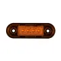 LED габарит 4 LED 12-24V жълт, снимка 1