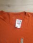 Оранжева,памучна тениска.размер М., снимка 1 - Тениски - 41097384