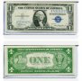 USA 🇺🇸 $ 1 DOLLAR 1935-A ОГЛЕДАЛЕН СЕРИЕН НОМЕР XF +, снимка 2