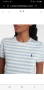 POLO Ralph Lauren Striped Knit Cotton Stretch Womens Size / S НОВО! ОРИГИНАЛ! Дамска Тениска!, снимка 1