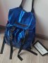 НОВА колекция спортна чанта в цвят СИН ХАМЕЛЕОН на Q DESIGN LAB. Тип- мешка, снимка 2