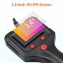 Професионален eндоскоп бороскоп камера с 2.4" дисплей с 2м / 5м кабел., снимка 2
