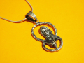 Сребърен синджир със сребърен медальон богородица, Дева Мария - притежавайте този медальон