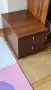 2 бр. нощни шкафчета от MDF – цвят орех, снимка 1