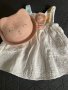 Бебешка рокля и шапка с ушички Zara , снимка 1 - Бебешки рокли - 41711051