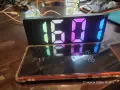 LED будилник с цветен огледален дисплей, работещ с USB , , снимка 8