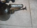 Френско Старо Качество Мини Бензинова Лампа Горелка-Старинна-Отлична-LAHNEL-0,5L-Масивна-Колекционер, снимка 7