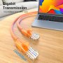 Vention Кабел LAN UTP Cat.6 Patch Cable - 1M Orange - IBEOF, снимка 12