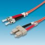 Оптичен кабел (3m) Fiber Optic 62.5-125um ST-SC, SS300564, снимка 1 - Други - 38832209