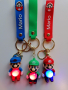 Ключодържател играчка фигурка Супер Марио светеща