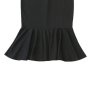 Shein официална дълга черна рокля Размер: L, снимка 3