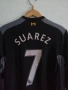 Liverpool Suarez Warrior оригинална тениска фланелка мачов екип Ливърпул Суарез Висша Лига , снимка 3