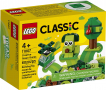 НОВИ! LEGO® Classic 11007 - Зелени творчески тухлички  , снимка 2