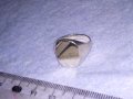 АРИСТОКРАТИЧЕН МАСИВЕН СРЕБЪРЕН ПРЪСТЕН ПОЛИРАНО до ОГЛЕДАЛЕН БЛЯСЪК СРЕБРО 925 РЪЧНА РАБОТА 38744, снимка 16