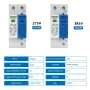 AC SPD 1P+NPE 275V 40kA T1+T2 защита от пренапрежение, снимка 3
