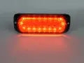 Висящ LED габарит с 2 функции 12-24V с жълта светлина, снимка 4