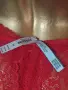 Victoria'S Secret M Червена дантелена бикина с отворено дъно, снимка 4