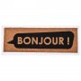 Кокосова изтривалка за врата "Bonjour", снимка 1 - Изтривалки - 36007131