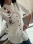 Бяла риза, туника, М размер, снимка 4