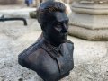 Бронзов бюст,статуетка,преспапие на Й.В.Сталин, снимка 4