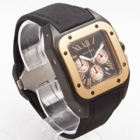 Мъжки луксозен часовник Cartier Santos XXL, снимка 3 - Мъжки - 41831503