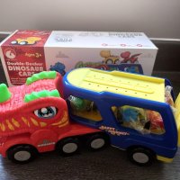 Нова детска играчка кола камион динозавър подарък малко дете игра, снимка 8 - Образователни игри - 41931943