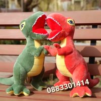 Плюшен динозавър 40см , снимка 5 - Плюшени играчки - 41616007