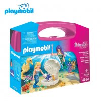 Магически русалки в преносимо куфарче Playmobil - 46 части, снимка 1 - Образователни игри - 40177755