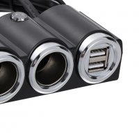 Разклонител-зарядно за запалка на автомобил или камион с 4 гнезда и USB , снимка 2 - Аксесоари и консумативи - 34639021