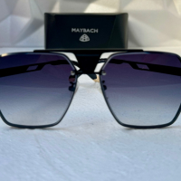 Maybach 2024 мъжки слънчеви очила маска 2 цвята, снимка 3 - Слънчеви и диоптрични очила - 44515632